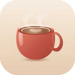 Warm — coffee mug with latte art heart